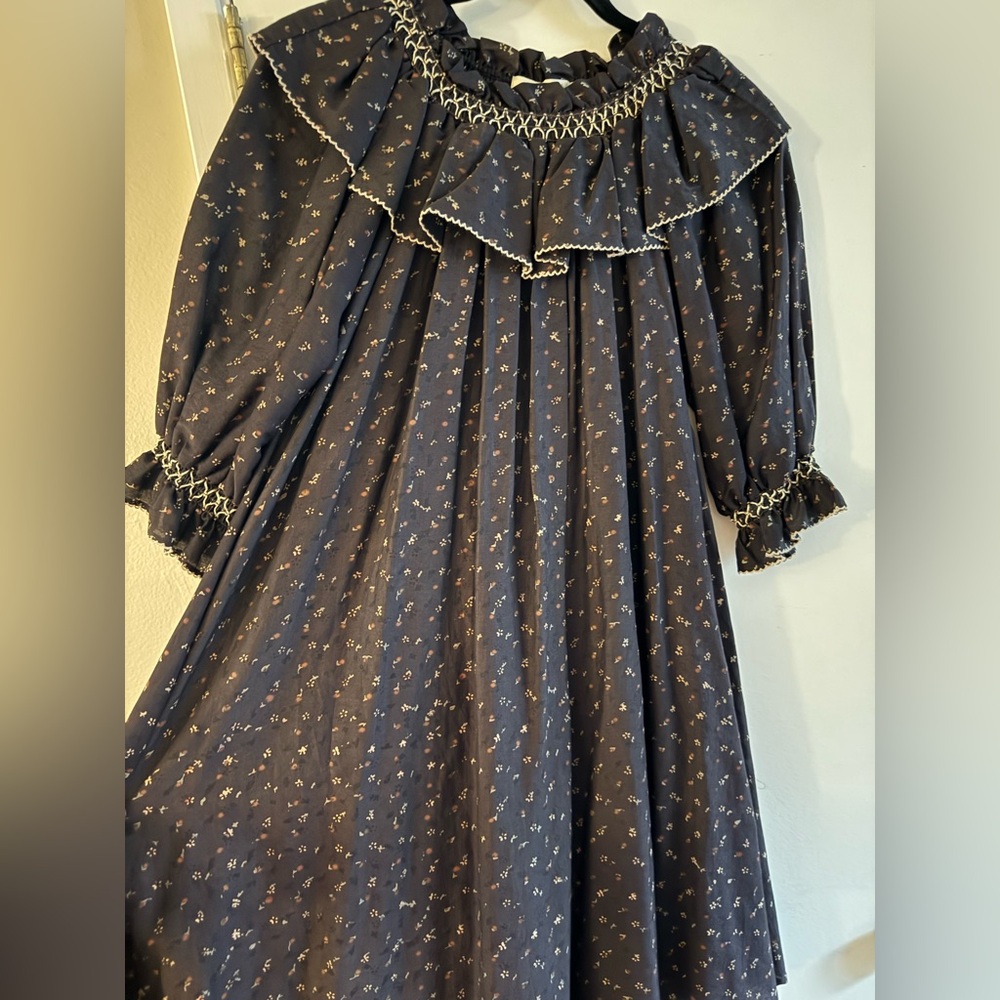 Christy Dawn Macy Dress in Noir Ditsy - Picture 6 of 10